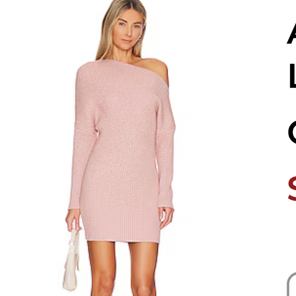 Abby Dress in Blush LINE & DOT